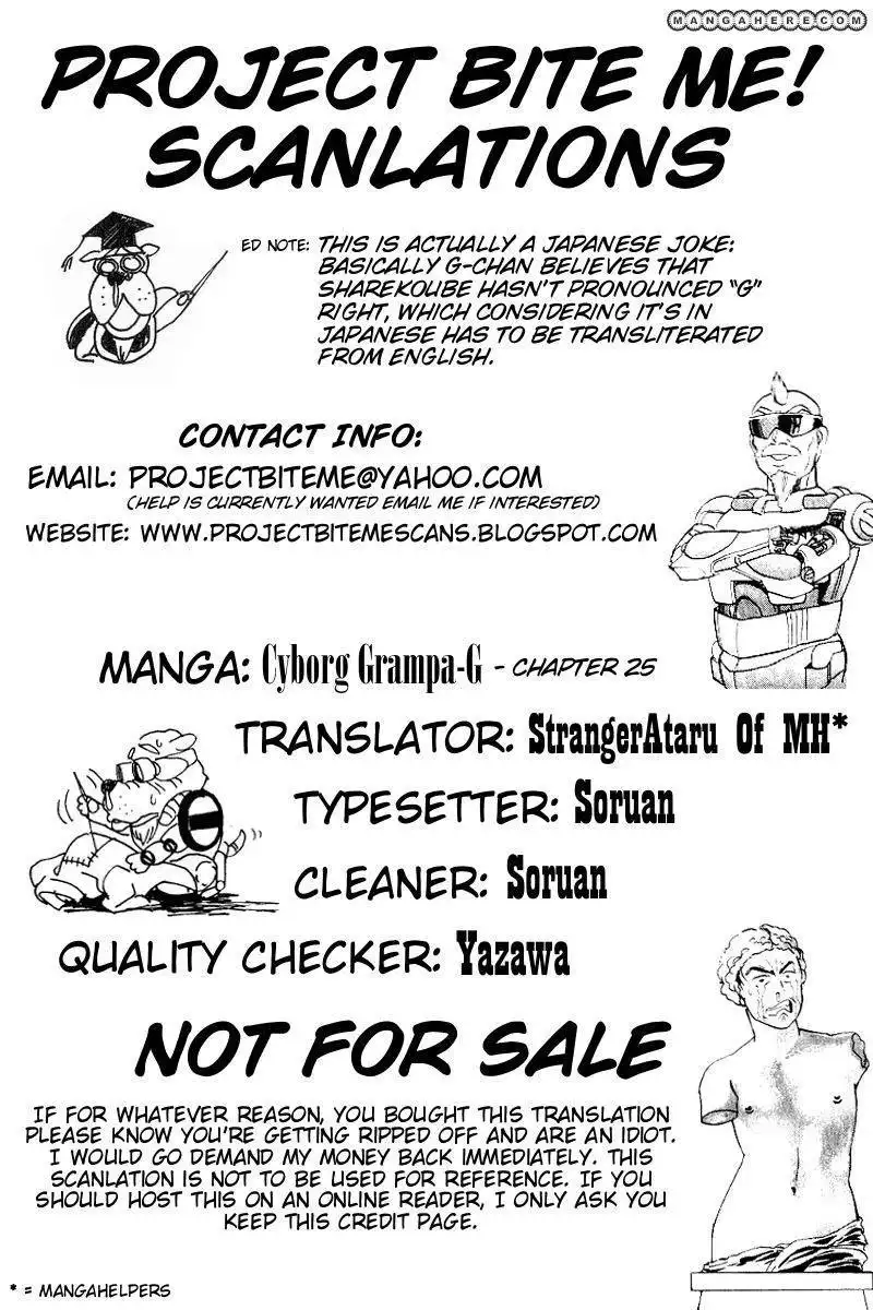 Cyborg Grandpa G Chapter 25.5 44